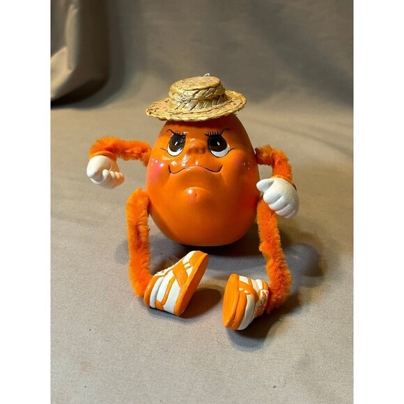 Vintage Anthropomorphic Orange Shelf Sitter Cerami - Picture 1 of 4
